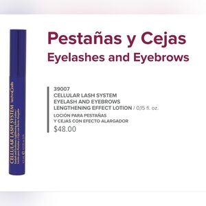 Cellular Lash System Eyelash and Eyebrow Lengthening Lotion - Deep Blue